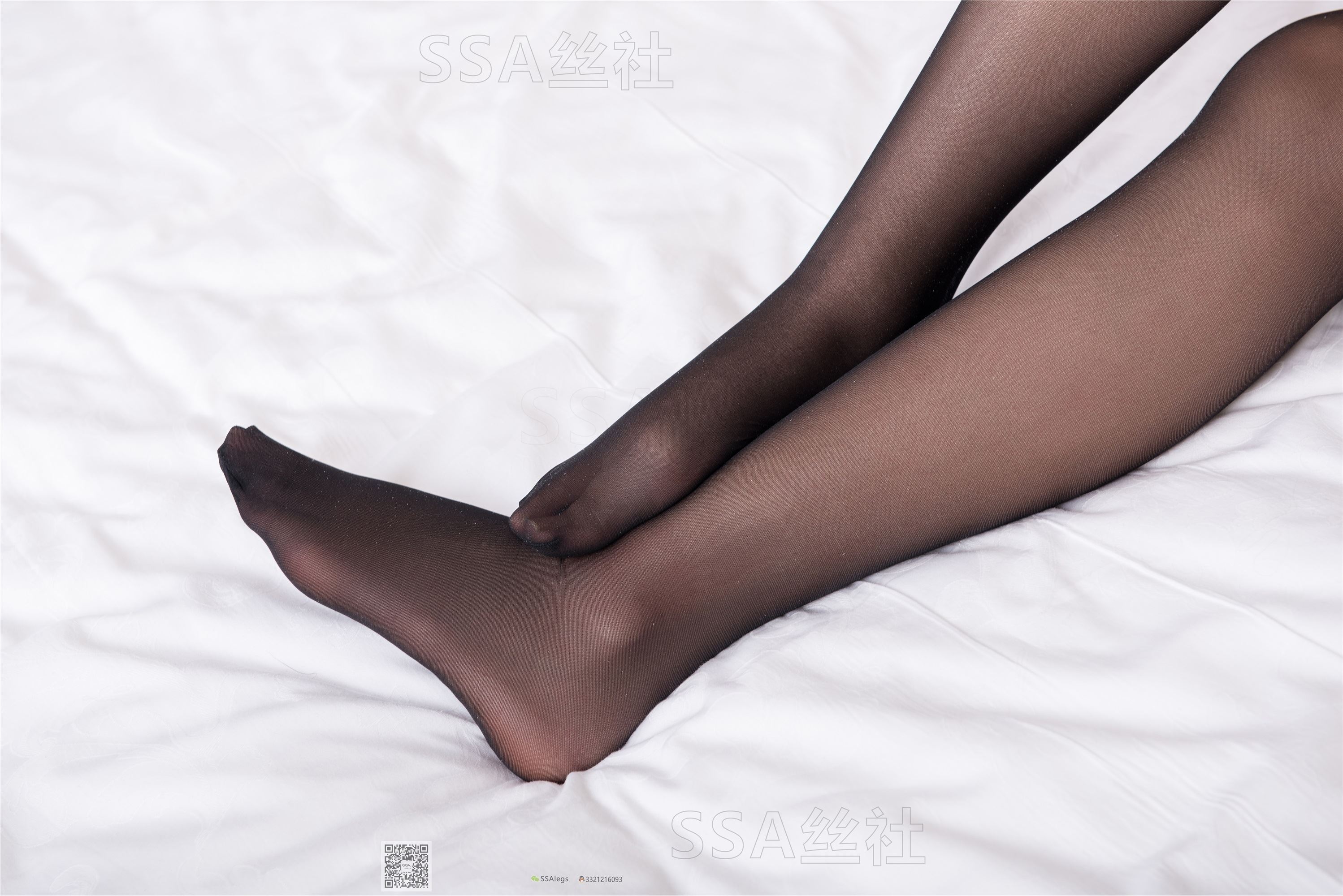 SSA丝社 超清写真 NO.064 西西 酒红性感超短裙黑丝